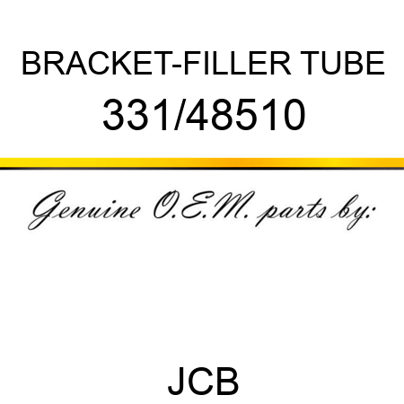 BRACKET-FILLER TUBE 331/48510