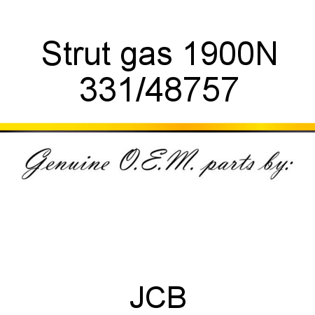 Strut, gas, 1900N 331/48757