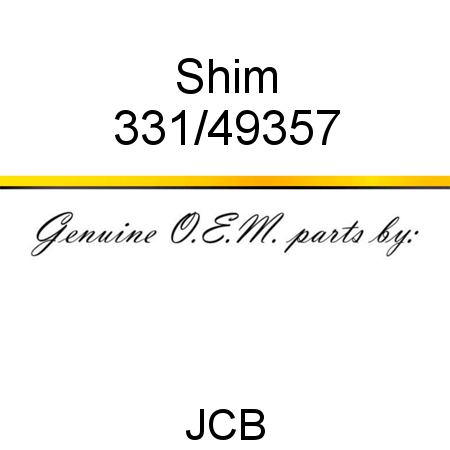 Shim 331/49357