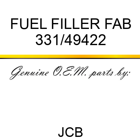 FUEL FILLER FAB 331/49422