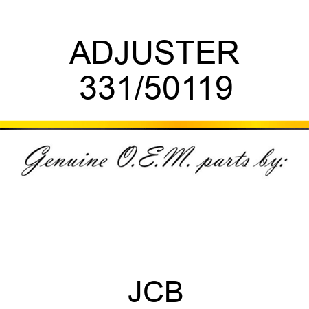 ADJUSTER 331/50119