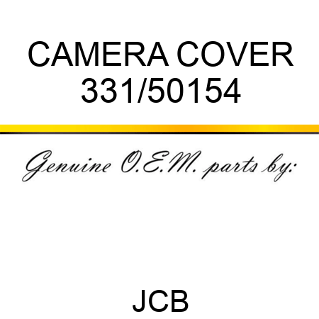 CAMERA COVER 331/50154