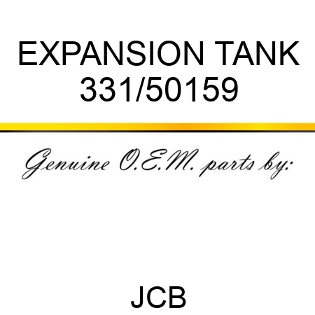 EXPANSION TANK 331/50159