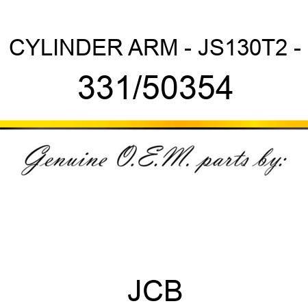 CYLINDER ARM - JS130T2 - 331/50354