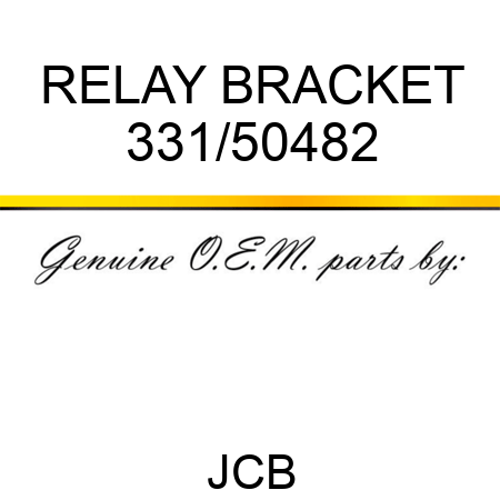 RELAY BRACKET 331/50482