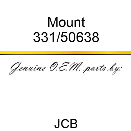 Mount 331/50638