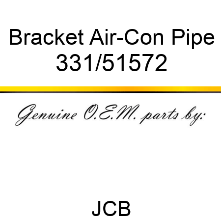 Bracket, Air-Con Pipe 331/51572