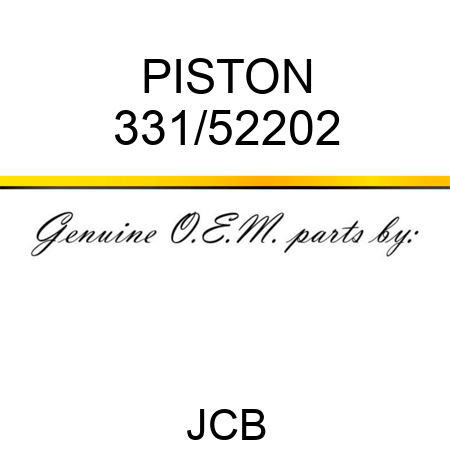 PISTON 331/52202