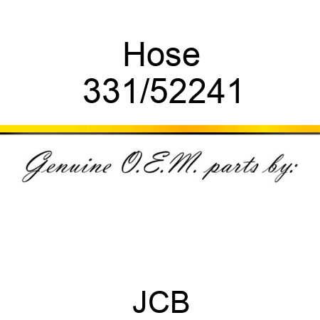 Hose 331/52241