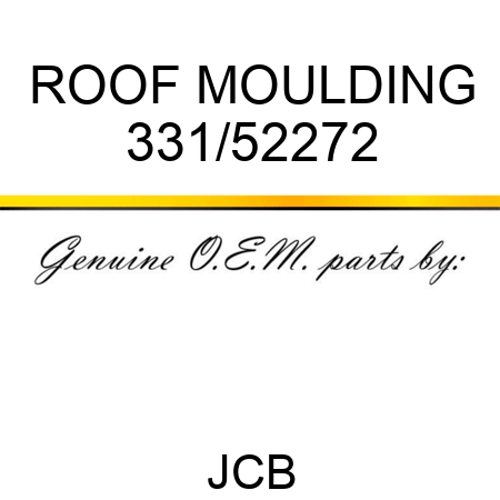 ROOF MOULDING 331/52272