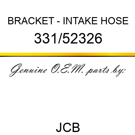 BRACKET - INTAKE HOSE 331/52326