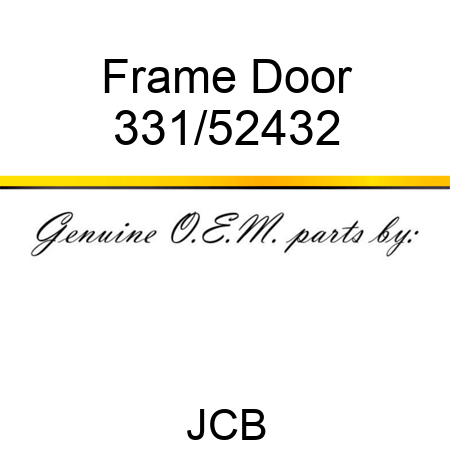 Frame Door 331/52432