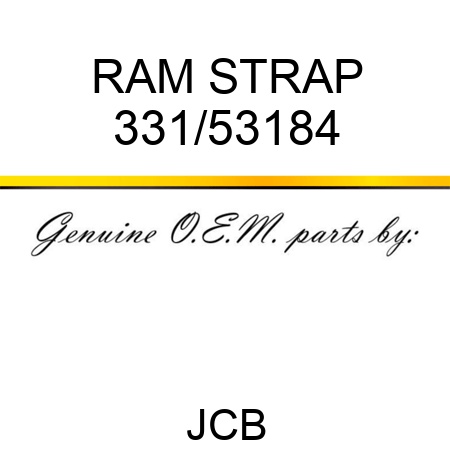 RAM STRAP 331/53184