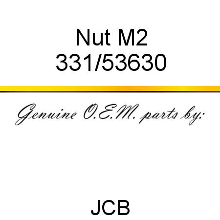 Nut, M2 331/53630