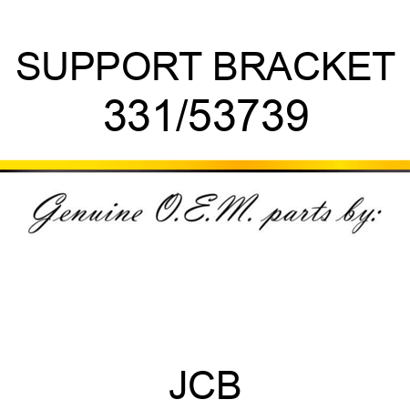 SUPPORT BRACKET 331/53739