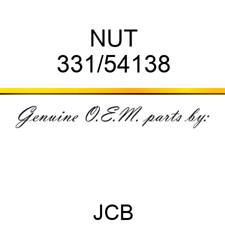 NUT 331/54138