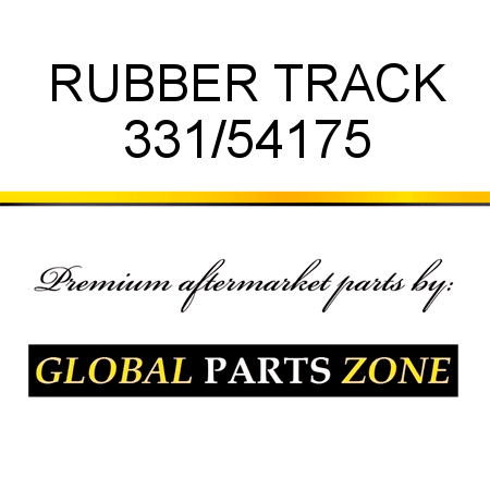 RUBBER TRACK 331/54175