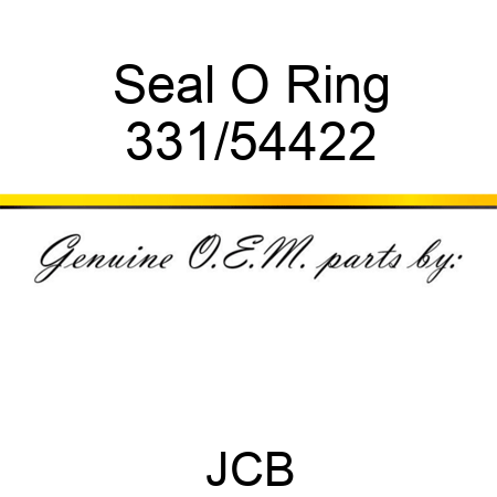 Seal O Ring 331/54422