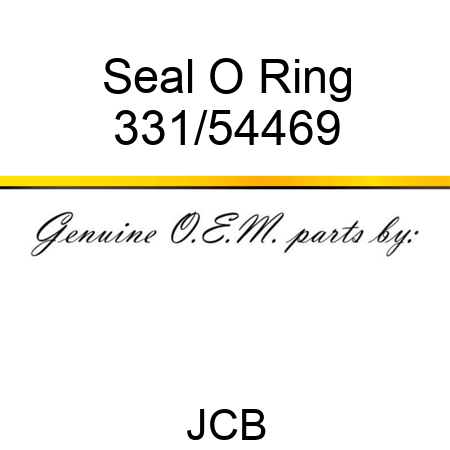 Seal O Ring 331/54469