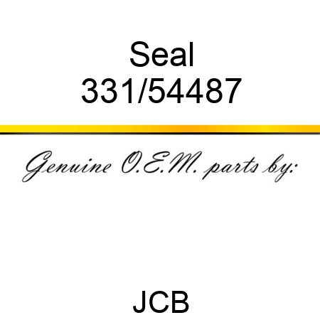Seal 331/54487