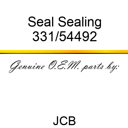 Seal Sealing 331/54492