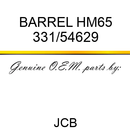 BARREL HM65 331/54629