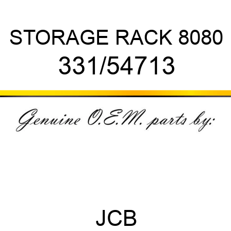 STORAGE RACK 8080 331/54713