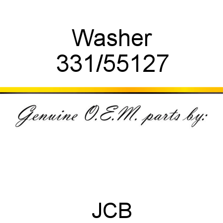 Washer 331/55127