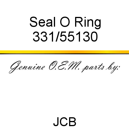 Seal, O Ring 331/55130