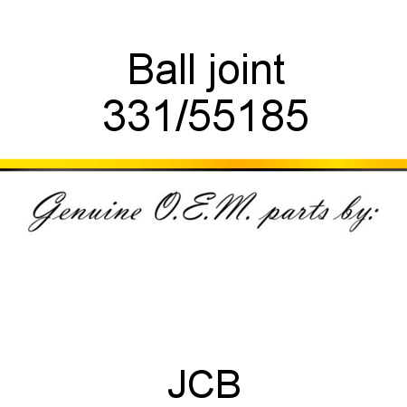 Ball, joint 331/55185