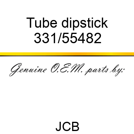 Tube, dipstick 331/55482