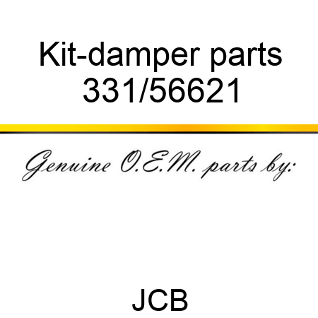 Kit-damper parts 331/56621