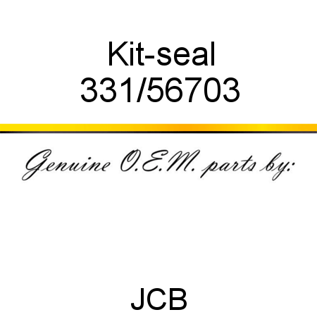 Kit-seal 331/56703