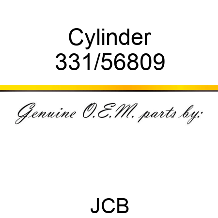 Cylinder 331/56809