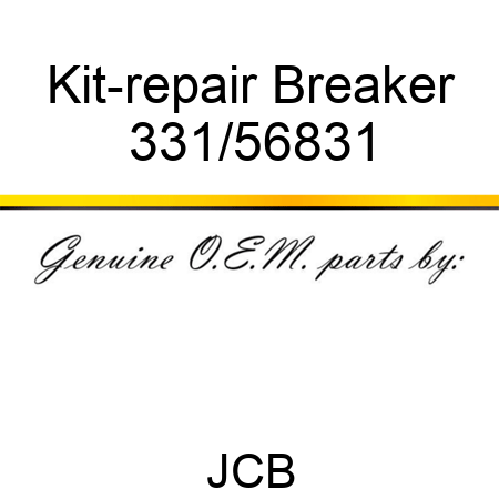 Kit-repair Breaker 331/56831