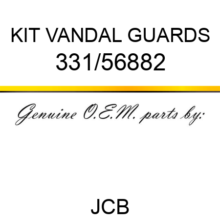 KIT VANDAL GUARDS 331/56882