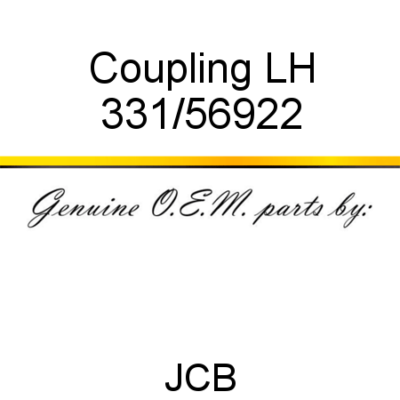 Coupling, LH 331/56922