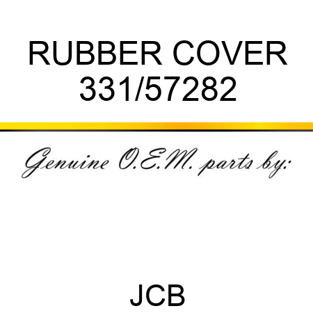 RUBBER COVER 331/57282