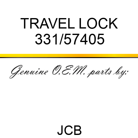 TRAVEL LOCK 331/57405