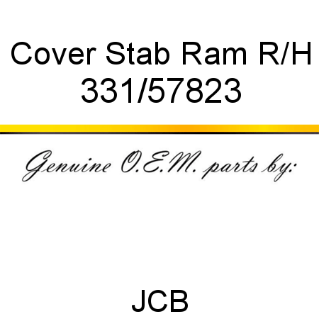 Cover, Stab Ram R/H 331/57823
