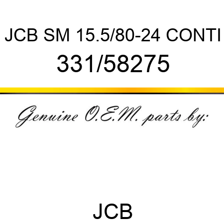 JCB SM 15.5/80-24 CONTI 331/58275