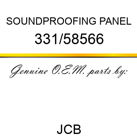 SOUNDPROOFING PANEL 331/58566
