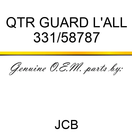 QTR GUARD L'ALL 331/58787