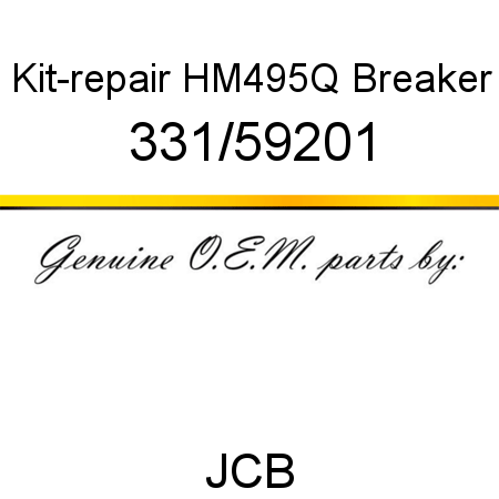 Kit-repair, HM495Q Breaker 331/59201