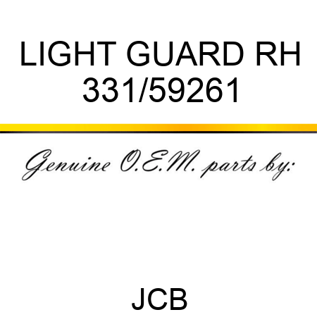 LIGHT GUARD RH 331/59261