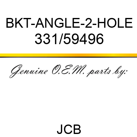 BKT-ANGLE-2-HOLE 331/59496