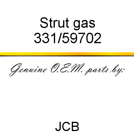 Strut, gas 331/59702