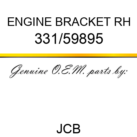 ENGINE BRACKET RH 331/59895