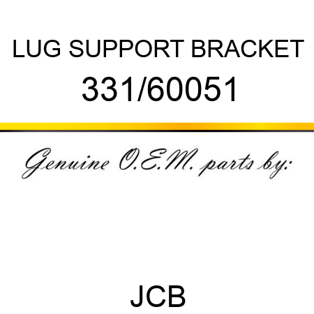 LUG SUPPORT BRACKET 331/60051