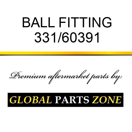 BALL FITTING 331/60391